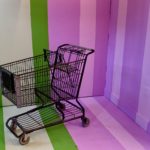 The shopping Cart Room at the Boise Selfie Museum