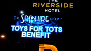 The Riverside Hotel hosts the Toys for Tots 2022 Concert