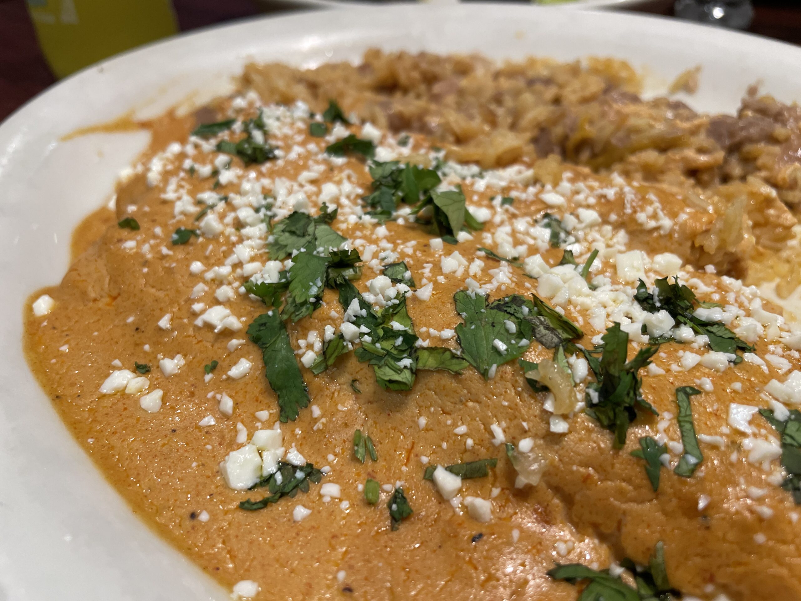 Enchiladas a la Crema from Pueblo Lindo in Meridian, Idaho.