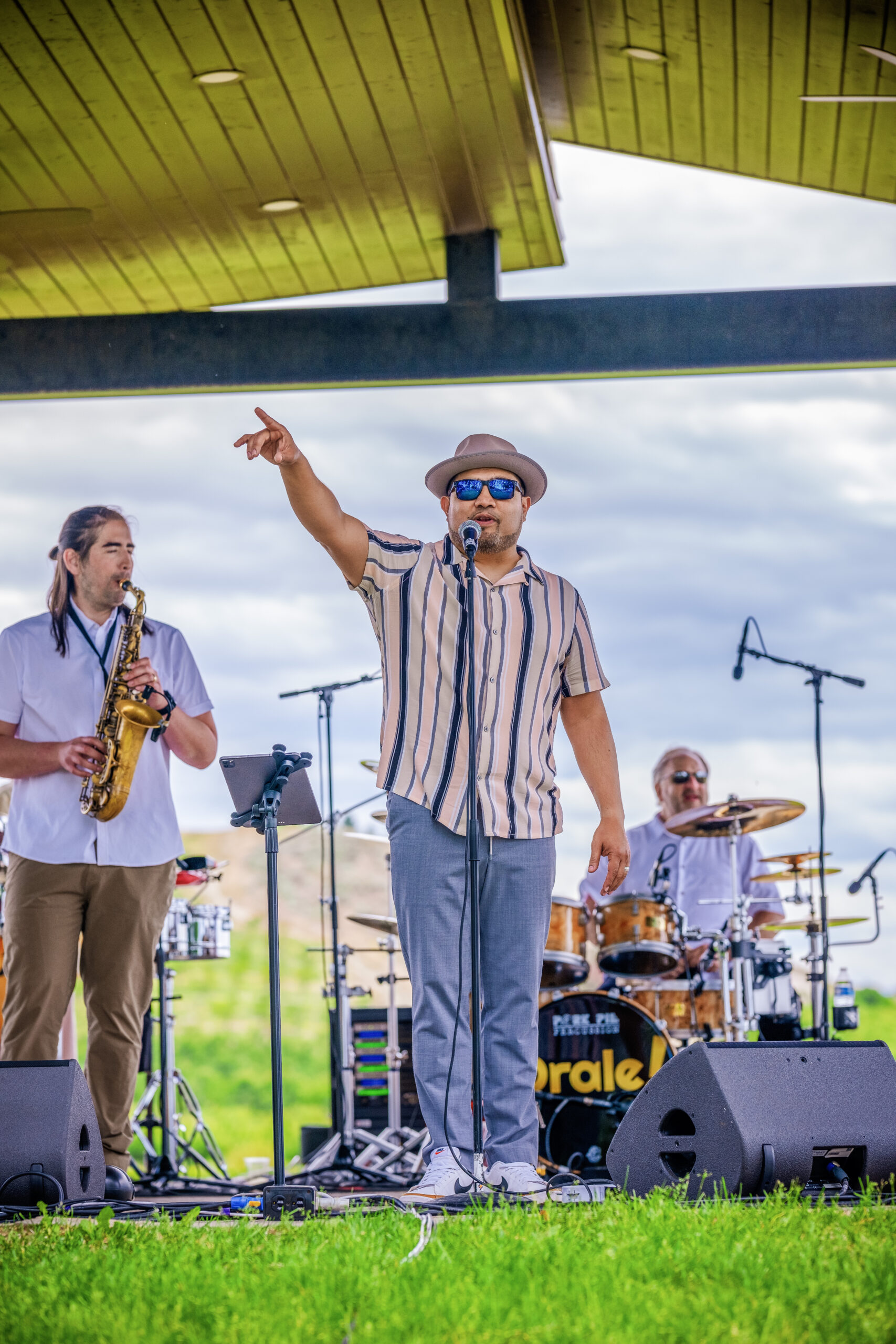 Órale the band performs at Ste. Chapelle Winery in Caldwell, Idaho.