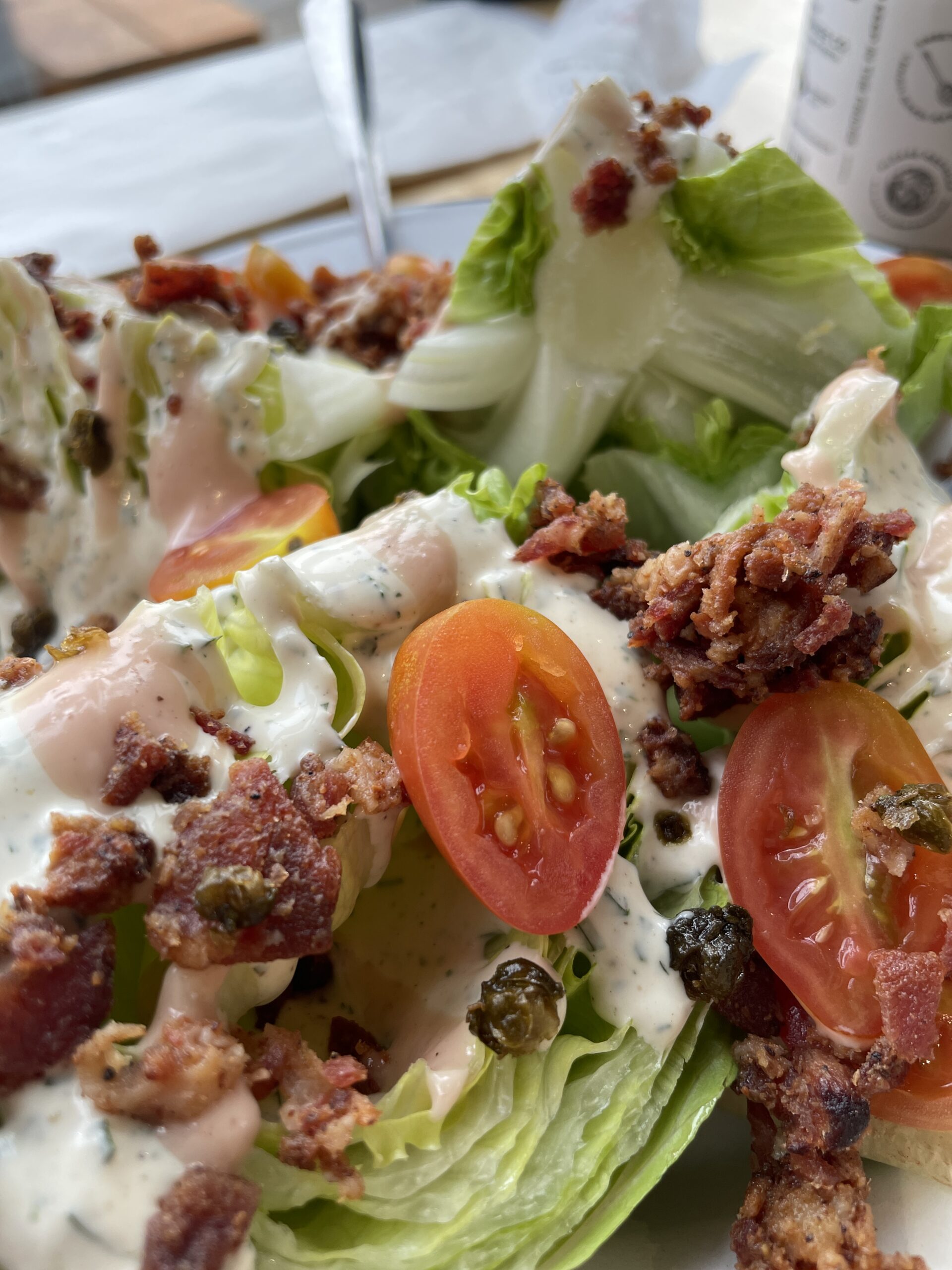 Wedge Salad from Wyld Child in Boise, Idaho.