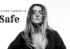 Black-and-white portrait of country singer Ingrid Andress beside the words “I Stopped Playing It Safe” for her Boise Beat interview.