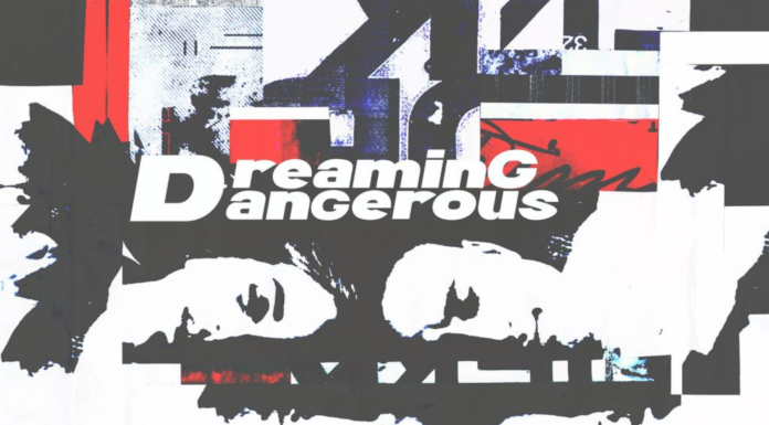Sons of Silver on “Fire Between Us,” Human Groove and the New Album Sons of Silver “Dreaming Dangerous” interview thumbnail with bold white title text over abstract black, white and red collage artwork.